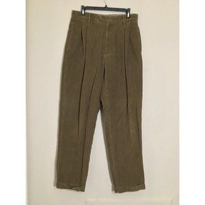 Dockers Pleated Front Corduroy Pants 31 X 32